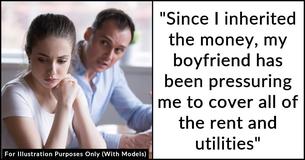 Girlfriend Slammed As ‘Selfish’ By Partner For Refusing To Contribute More Financially After Inheriting Millions