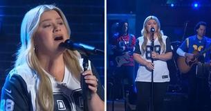Kelly Clarkson Sang About Heartbreak & Longing In Emotional Cover Of Taylor Swift’s ‘Better Man’