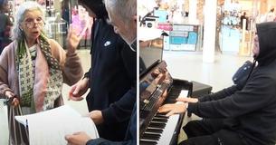 Elderly Woman Reproaches Busker For Bashing The Piano, Doesn’t Know He’s A Famous Pianist