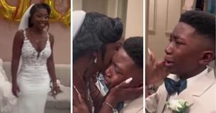 Son, 11, Cries After Seeing His Mom In Her Wedding Dress: ‘I’m So Happy For You’
