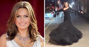 Con 59 años, Mariska Hargitay demuestra que la edad es solo un número al lucir un sensual vestido negro
