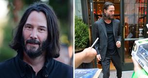 ‘Lovely’ Keanu Reeves Tucks In For Lunch At Small Town Eatery, Shakes Workers’ Hands & Poses For Photos