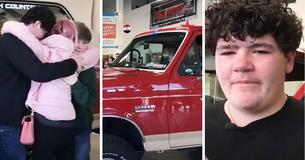 Mom Secretly Restores Fallen Marine Husband’s Vehicle And Gives It To Their Son For His 16th Birthday