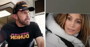 Ben Affleck bringt Fans zum Lachen, indem er als Donut-Laden-Angestellter Jennifer Lopez' Bestellung in einem Werbespot annimmt