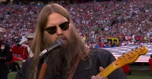 Music Stars Praise Chris Stapleton For His ‘Soulful’ National Anthem Performance