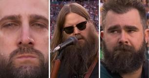 Chris Stapleton Was Moved By Football Coach’s Reaction To His Emotional National Anthem Performance