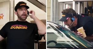 Fans Can’t Get Enough Of Ben Affleck ‘Struggling’ In Coffee Shop Commercial Outtakes