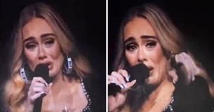 Adele lloró cuando un anciano le enseñó una foto de su difunta esposa