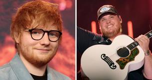 Luke Combs Brought Out Ed Sheeran For A Surprise Performance Of 'Dive' That Got The Crowd Singing