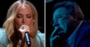 Carrie Underwood Sent Vince Gill To Tears With Powerhouse Performance Of 'Go Rest High On That Mountain'