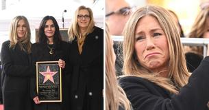 Jennifer Aniston Was Moved To Tears At ‘Friends’ Co-Star Courteney Cox’s Hollywood Walk Of Fame Ceremony