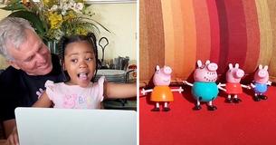 Grandfather Films Epic Holiday Adventure Movie With Grandchild’s Pig Figurines