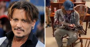 Johnny Depp Left Antique Store Staff ‘Starstruck’ After Arriving Via Helicopter For A Surprise Visit