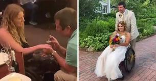 Love Prevails As Man Marries His Bride Who Became Paralyzed A Month Before Their Wedding
