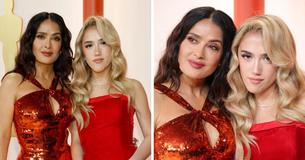 Salma Hayek’s Daughter Wore Her Iconic 1997 Dress At The Oscars In A Rare Public Appearance