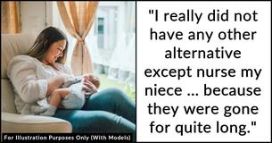 Woman Who Ran Out Of Formula Berated By Sister-In-Law After Breastfeeding Her Niece While Babysitting