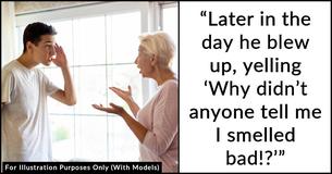 Mom Stopped Reminding 15-Year-Old Son To Shower So He Got Mad At Her After Being Told He Smelled At School