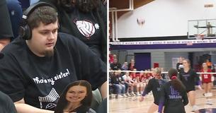 Spectators Stay Silent So Autistic Teen Can Watch His Sister Play For The First Time
