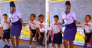 Fun Teacher Dances With Students In Class & Makes Others Want To 'Join' In