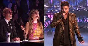 Adam Lambert Brought The House Down With His Powerful Cover of ‘Chandelier’ Alongside ‘AGT: All-Stars’ Winners