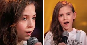 11-Year-Old Girl's Raspy & Mature Voice Moves Judges During Folk Song Performance