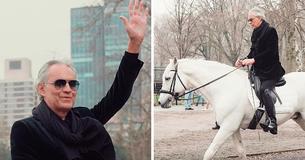 At 64, Blind Singer Andrea Bocelli Rides A Horse Almost 5 Years After Serious Fall & Head Injury