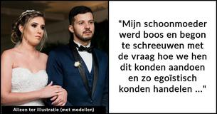 Bruid & bruidegom geprezen omdat ze in het geheim trouwden nadat hun families zich teveel met de planning van hun huwelijk bemoeiden