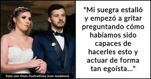Novios reciben elogios por decidir fugarse a causa de la intensa disputa entre sus familias para la organización de la boda