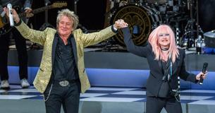 Cyndi Lauper Calls Rod Stewart A 'True Friend And Supporter' As They Mark Third Tour Together
