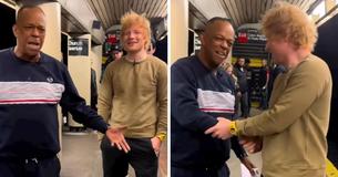 Ed Sheeran Surprises Subway Singer Mike Yung As He’s Performing His Song