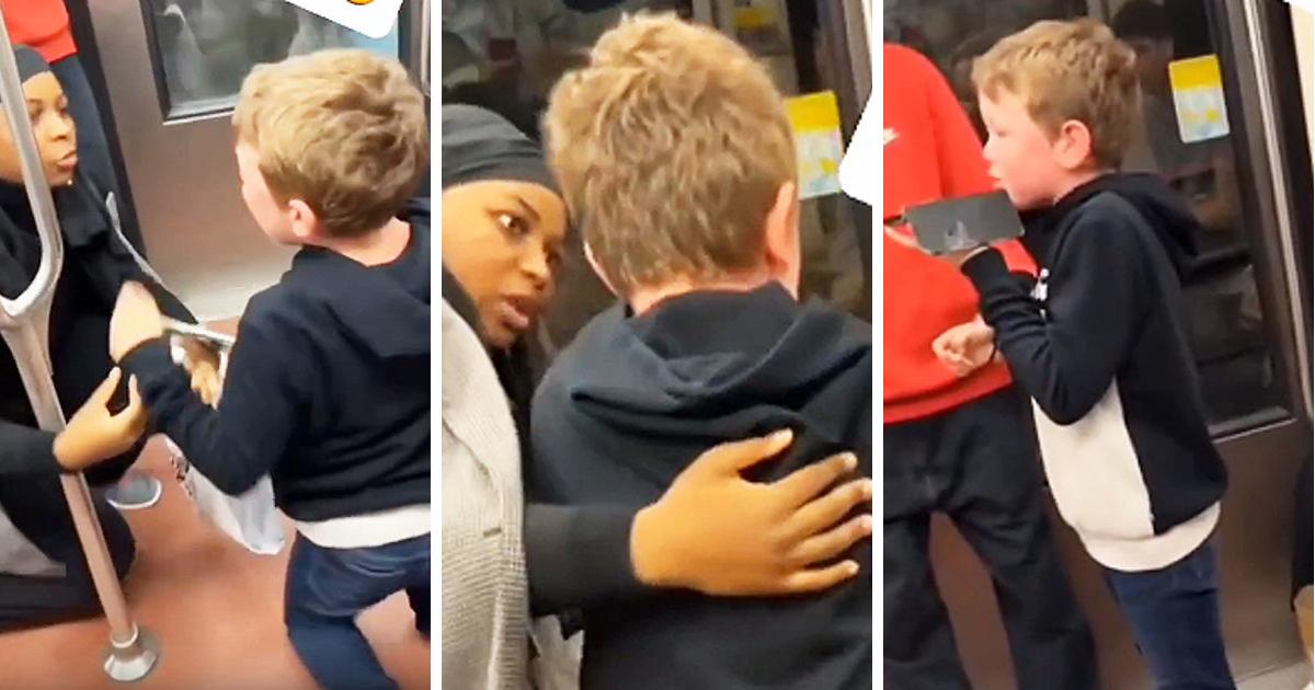 Kind-Hearted Woman Earns Praises Online After Helping A Boy Who Lost ...