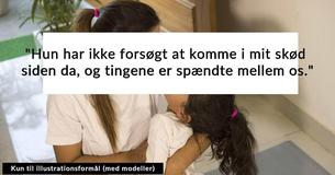 Mor er angerfuld efter at have sagt til 11-årig datter, der er vokset ud af sin snuggleskole, at hun skal "gå væk