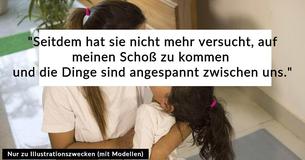 Mutter bereut, dass sie ihrer 11-jährigen Tochter gesagt hat, sie solle "die Finger von ihr lassen", weil sie aus dem Kuscheln herausgewachsen ist