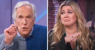Kelly Clarkson Breaks Down After Henry Winkler Gives Advice To Her Daughter With Dyslexia