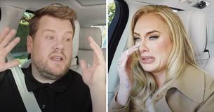 Adele Gets Emotional With James Corden During 'Carpool Karaoke' Finale