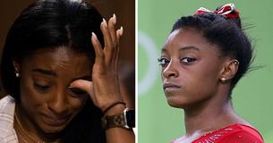 Simone Biles a enduré les difficultés de son enfance et riposte aux critiques contrariées par sa tenue de mariage désordonnée et peu coûteuse