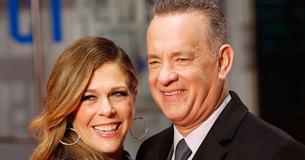 Tom Hanks & Rita Wilson Celebrate 35th Wedding Anniversary With Joyous Smiles And Cake