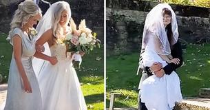 Une mariée demande à son époux de porter sa sœur jumelle à l'autel en robe de mariée parce qu'elle n'aura jamais l'occasion de se marier