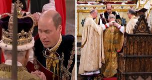 Le geste affectueux du Prince William lors de la couronnement de son père a ému le Roi Charles qui a répondu avec trois mots chargés d'émotion