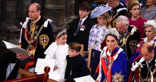 Las travesuras del príncipe Louis vuelven a acaparar toda la atención durante la coronación del rey Carlos