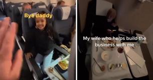 Entrepreneur Urges ‘Rich People’ Not To Spoil Their Kids As He Leaves Children In Economy To Sit In First Class