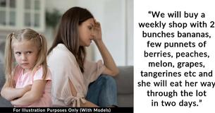 Woman At Wits’ End Over ‘Greedy’ Stepdaughter, 7, Who Won’t Stop Eating All Their Fruits