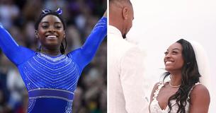 Simone Biles’ Grandparents Stepped Up To Raise Her & Her Dad Happily Walked Her Down The Aisle On Her Wedding Day