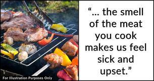 Quarrel Breaks Out Between Neighbors After ‘Upset’ Vegan Writes Letter Complaining About Meat Cooking Smells