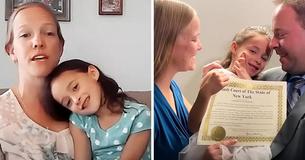 Family Adopts 5-Year-Old Girl Whom They Fostered For Nearly 2,000 Days