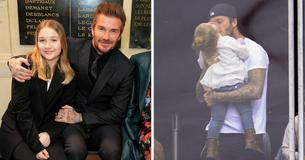 David Beckham verteidigt sich gegen Kritiker, weil er seine Tochter auf die Lippen geküsst hat