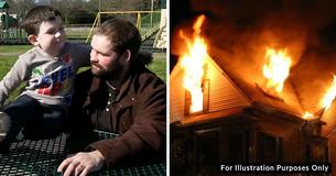 Brave 5-Year-Old Saves Baby Sister From Burning Home & Hurries Back To Rescue His Other Family Members