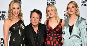 Michael J. Fox’s Twin Daughters & Wife Stood Proudly Beside Him As He Received Lifetime Achievement Award
