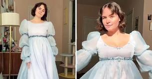 Influencer Addresses Critics After She Was Slammed For Transforming A Vintage 1970s Dress Into Her Birthday Outfit