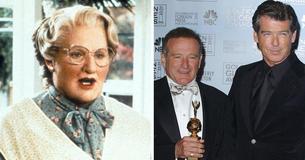 Pierce Brosnan Looks Back At 'Memorable' Time With Robin Williams On The Set Of 'Mrs. Doubtfire'